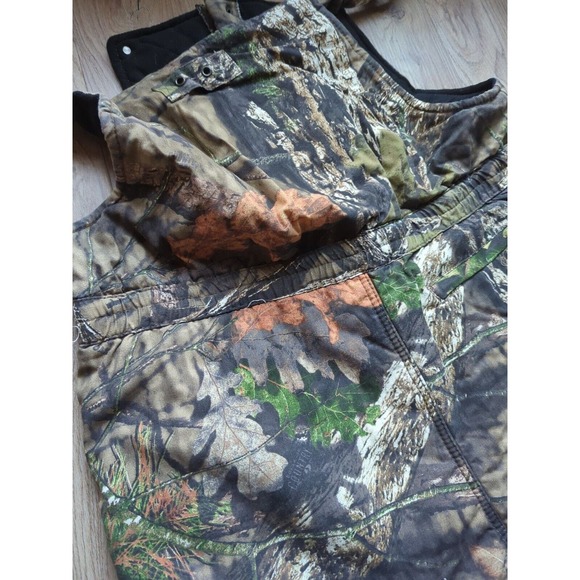 Scent Blocker Real Tree Camo Quilt Lined Hunting Bibs Mens XL Extra Large - Picture 8 of 12